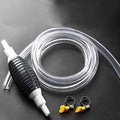 Portable Manual Fuel Transfer Pump For Car Bike Boat Petrol Diesel Oil Water 39 Inches