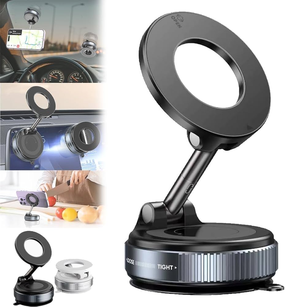 Original K007 Mobile Phone Holder with Strong Magnets 360 Degree