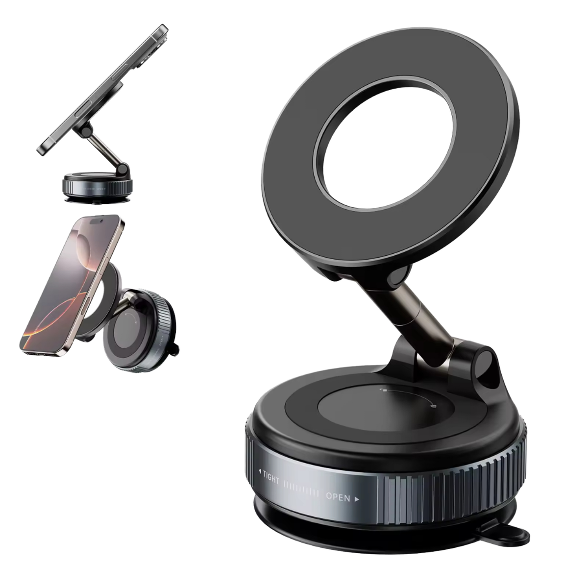 Original K007 Mobile Phone Holder with Strong Magnets 360 Degree